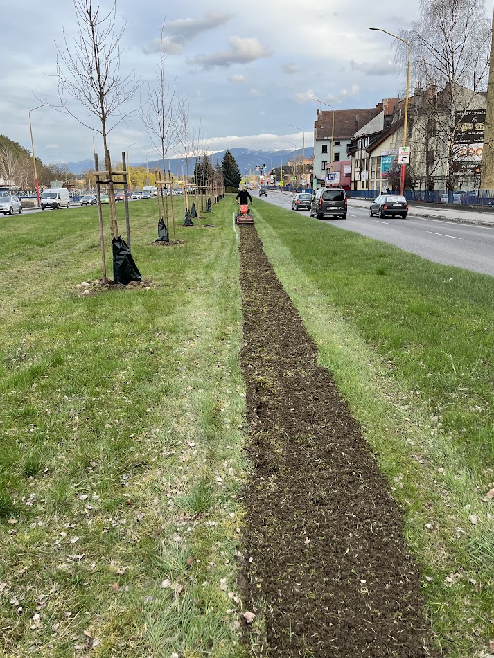 Hydroosev a spevňovanie svahu